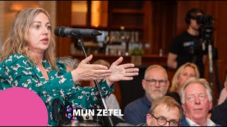 Betoog tegen huidig parkeerbeleid Carmen Bosscher Dijk en Waard [upl. by Kassi]