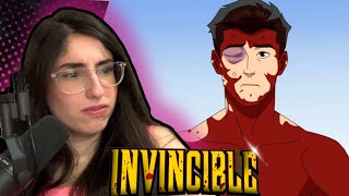 MARK GOES THROUGH SO MUCH INVINCIBLE Season 2 Episode 8 REACTION [upl. by Eenoj]