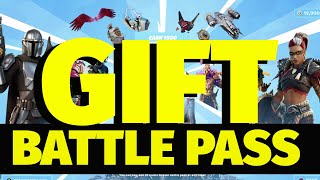 How to Gift Fortnite Battle Pass for Chapter 2 Season 5  Fortnite Battle Royale  Giveaway [upl. by Streeter644]