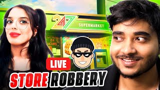 Store Robbery With Lucia GTA Roleplay Part 3  Jason And Lucia Radianthawkgaming [upl. by Margherita]