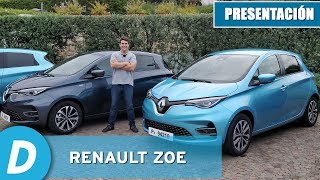 Renault ZOE ZE50 2020 así mejora el eléctrico más sensato  Review en Español  Diariomotor [upl. by Knight585]