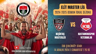 BEŞİKTAŞ MASTERLER  KASTAMONUSPOR VETERANLAR [upl. by Reibaj]