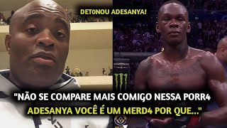 ESSA DOEU Anderson Silva SURPREENDE e DET0NA Adesanya após DERROTA para Strickland no UFC 293 [upl. by Grindlay]