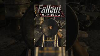 “Hey I can almost see right down the barrel” fallout falloutnewvegas shorts funny [upl. by Yemaj]