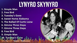 Lynyrd Skynyrd 2024 MIX Playlist  Simple Man Free Bird Tuesdays Gone Sweet Home Alabama [upl. by Sulrac]