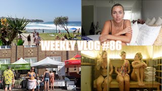 VLOG beach amp market days fire amp ice sessions and why Im living alone again [upl. by Gower]