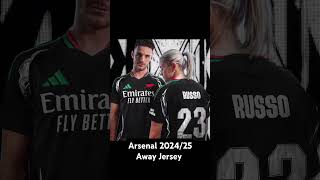 🔴 ARSENAL Away Jersey ⚪ 20242025 short arsenal football [upl. by Dylana336]