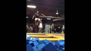 They make it look so easy at Urban Air Trampoline Park [upl. by Glenine]