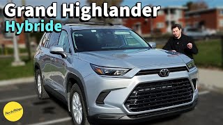 Le plus efficace des gros VUS   Toyota Grand Highlander 2024 [upl. by Disario]