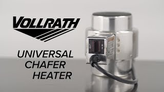 Vollrath Universal Chafer Heater [upl. by Perrins976]