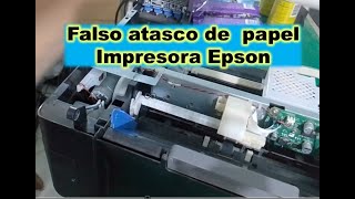 Falso atasco de papel impresora Epson  L3110  3210  4260  210  220  355  555  Y mas [upl. by Hebe]