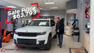 New 2024 Jeep Grand Cherokee L Limited 4x4 is 17147 Off MSRP at Redwater Dodge  Stock  RGCL1290 [upl. by Odessa]