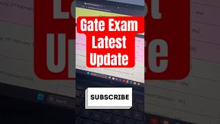 Gate 2025 exam dates are out finally  gate exam latest update  gate preparation strategy gate2025 [upl. by Gibbs486]