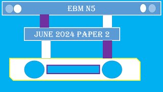 EBM N5 MODULE 5 BUSINESS PLAN JUNE 2024 [upl. by Bridgid]