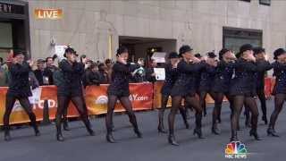 Radio City Rockettes quotHeart and Lightsquot on Today Show [upl. by Starr]