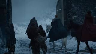 Game of Thrones S06E05  Dolorous Edd Im not the Lord Comman yeah close the bloody gate [upl. by Doley503]