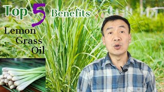 Top 5 Benefits of Lemongrass Essential Oil 3 Ways to Use Lemon Grass [upl. by Stalk]