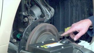 SCC Automotive Training  Pro Cut On Car Brake Lathe [upl. by Regdor]