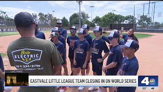 Eastvale little league team closing in on World Series [upl. by Loma]