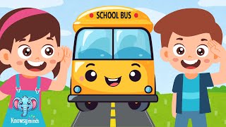 Wheels On The Bus 🚌🎶  1 HOUR LOOP  Fun Learning Song  Nursery Rhymes amp Kids Songs [upl. by Nevaj]