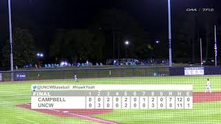 LIVE Campbell vs UNCW  CAA Baseball [upl. by Rexferd278]