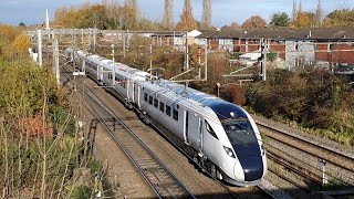 Avanti 805006 on test south of Nuneaton 20th November 2023 [upl. by Bowen]