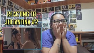 Amar a Muerte REACTING TO JULIANTINA 2  JuliDG [upl. by Eudoca]