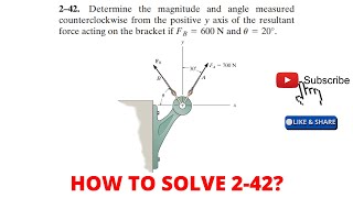 282 hibbeler statics chapter 2  hibbeler statics  hibbeler [upl. by Aber815]