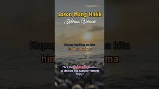 Lason Mong Halik  Katrina Velarde  HD Short Karaoke [upl. by Tatiania]