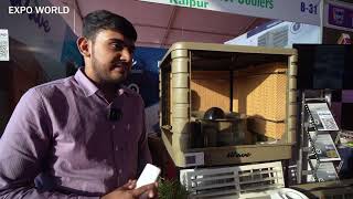 Indias Best duct cooler  Top Premium Duct Cooler  Cosmo Expo 2024 Raipur [upl. by Airlia]