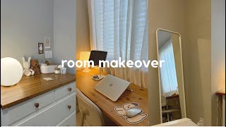 major room makeover amp tour 2024 🛏️ minimalist aesthetic pinterest inspired [upl. by Tsenre161]