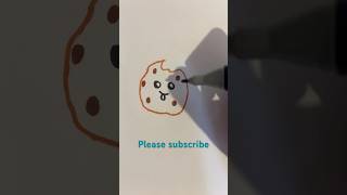 How to draw a cookie drawing [upl. by Goulder]