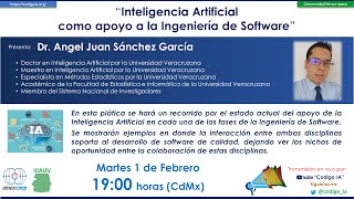 Inteligencia Artificial como apoyo a la Ingeniería de Software [upl. by Eupheemia]