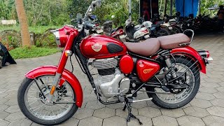 2024 Royal Enfield Classic 350 Madras Red  Walkaround Review  2024 Royal Enfield Classic 350 [upl. by Algar679]