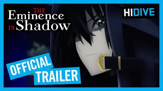 The Eminence in Shadow Official Trailer [upl. by Trisa]