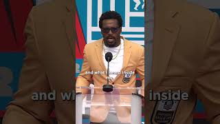 Pro Football Hall of Fame Speech Patrick Willis Clip 1 nfl hof football patrickwillis 49ers [upl. by Ainirtac]