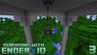 Surviving With Ender IO  E03  Relocator Obelisk amp Vacuum Chest [upl. by Nodnart]