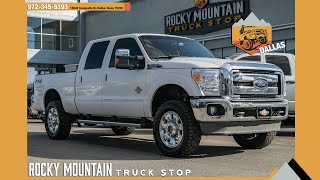 2013 Ford F250 Super Duty Lariat Ultimate FX4  Crew Cab  LOADED 4X4 DIESEL [upl. by Yrrehc]