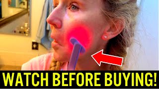 SolaWave 4in1 Facial Wand  Red Light Therapy for Face and Neck Full Review and Demo [upl. by Cosenza]