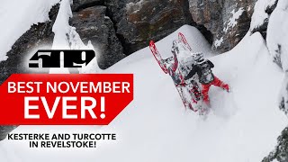 Record November Conditions with Kesterke and Turcotte [upl. by Hamnet]