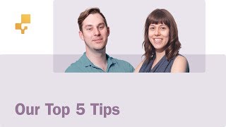 Workshop Our Top 5 Tips [upl. by Jp]