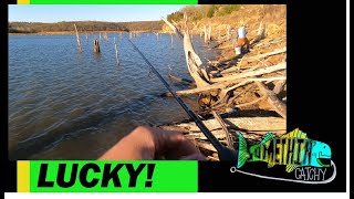 Skiatook Lake FishingLucky Catch [upl. by Bettencourt]