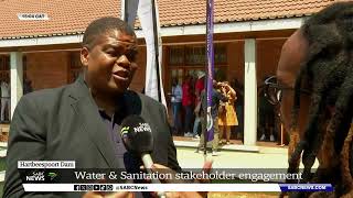 Hartbeespoort Dam  Mahlobo engages business owners stakeholders on a variety of issues [upl. by Unhsiv]