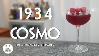 1934 Cosmopolitan Cocktail  Ein vergessener Klassiker [upl. by Lukin882]