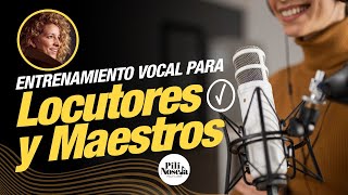 Vocalización para Locutores y Maestros [upl. by Madid]