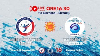 U16F GIRC  SCUOLA PALLAVOLO TERLIZZI vs SPORTILIA BISCEGLIE  11a Giornata [upl. by Htebasyle]