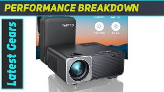 TOPTRO TR22 5G WiFi Bluetooth Projector Ultimate Home Cinema Experience [upl. by Adaiha]