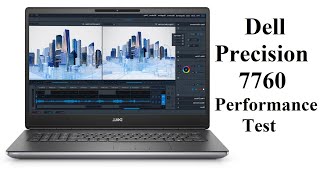 Dell Precision 7760 performance [upl. by Kcoj]