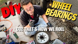 DIY Wheel Bearing Maintenance ‘Coz That’s How We Roll✨RV LIVING EP184 [upl. by Fonzie]