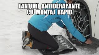 Lanturi Antiderapante cu montaj rapid  doar 12 secunde [upl. by Anna-Diana862]